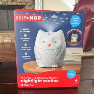 Skip Hop Gray Nightlight Soother